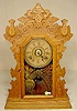 Seth Thomas oak parlor clock with alarm; 