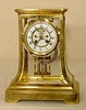 Vincenti French bronze crystal regulator: