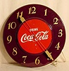 1951 Electric American Time metal Coke clock: