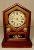 Jerome rosewood cottage clock: