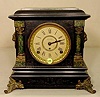 Seth Thomas adamantine mantle clock: 