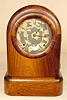 Seth Thomas rosewood dome top mantle clock: