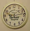 Parker Duofold Pen advertising electric clock: