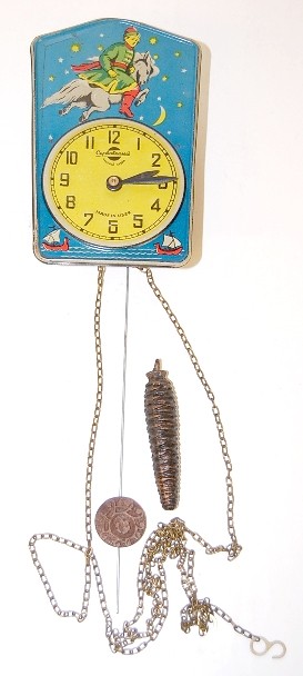 Tin Litho USSR Wall Clock — Antique Clocks Price Guide