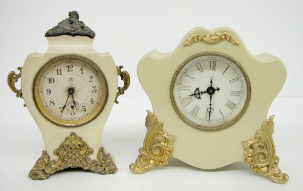 2 F. Kreober Metal Alarm Clocks — Antique Clocks Price Guide