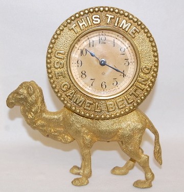 Ansonia Camel Advertising Clock — Antique Clocks Price Guide