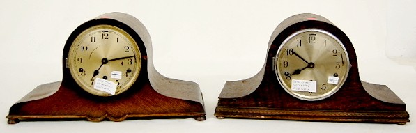 2 Dual Chiming Westminster Chime Mantle Clocks — Antique Clocks Price Guide