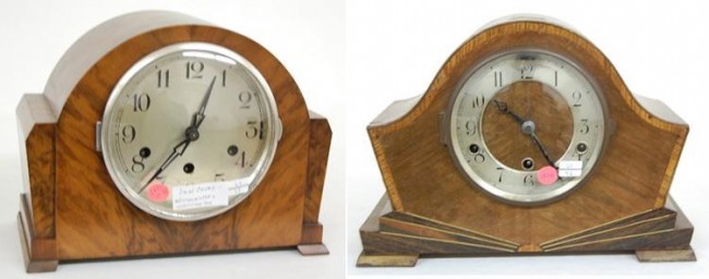 2 Westminster Chimes Mantle Clocks — Antique Clocks Price Guide