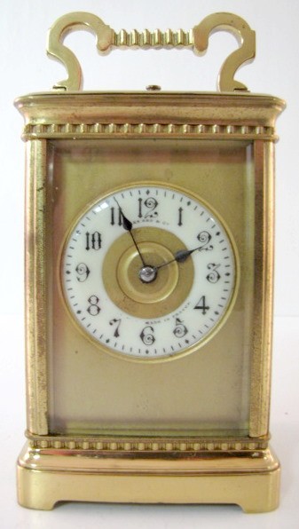 Gilks 8 Day French Repeater Carriage Clock — Antique Clocks Price Guide