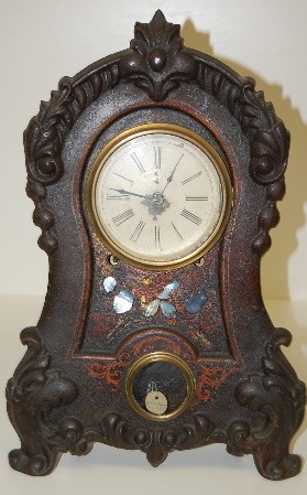 New Haven Iron Front M.O.P. Clock — Antique Clocks Price Guide