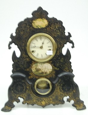 American Iron Front Clock — Antique Clocks Price Guide