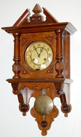 1/2 Size German Free Swinger Wall Clock — Antique Clocks Price Guide