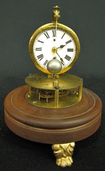 Briggs Rotary Pendulum Clock w/Dome — Antique Clocks Price Guide