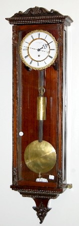 1 Wt. Signed Biedermeier Vienna Regulator Clock — Antique Clocks Price Guide