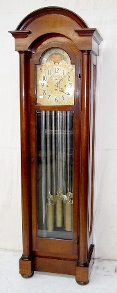 Herschedes Crown 9 Tube 3 Wt. Tall Case Clock — Antique Clocks Price Guide