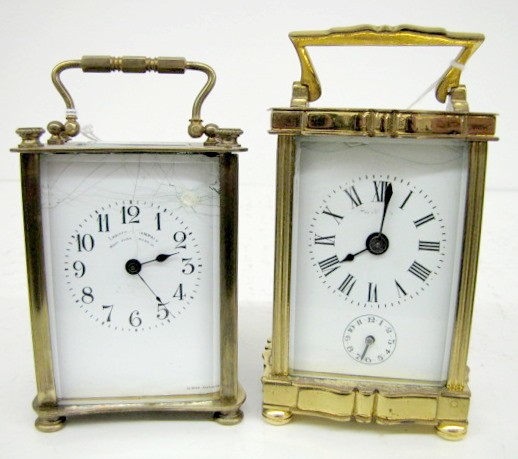 2- 8 Day French Carriage Clocks — Antique Clocks Price Guide