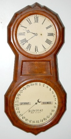 Seth Thomas Office Calendar Clock — Antique Clocks Price Guide