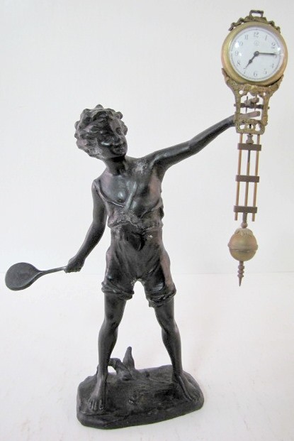 Junghans Cricket Boy Swinger Clock — Antique Clocks Price Guide