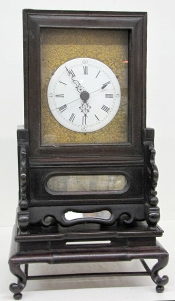3pc. Chinese Double Fusee Bracket Clock — Antique Clocks Price Guide