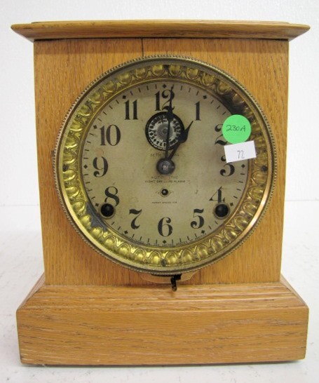 Seth Thomas Auto Tic 8 Day Alarm Clock — Antique Clocks Price Guide