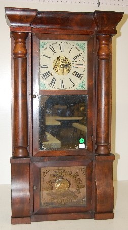 Seth Thomas Triple Decker Mirror Clock — Antique Clocks Price Guide
