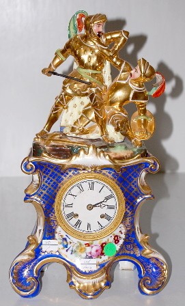 French Old Paris 2 Piece Clock — Antique Clocks Price Guide