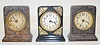 Group of 3 Ironclad Alarm Clocks
