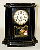 Black Antique T and S Shelf Clock