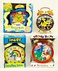 Group of 4 Cartoon Character Alarm Clocks