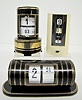 3 Digital Deco Desk Clocks