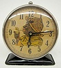 Lux Black Mammy Smoking Pipe Alarm Clock
