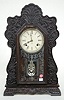 Ansonia Oak Carved Kitchen Clock
