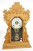 Ingraham Virginia Oak Kitchen Clock w/ Alarm