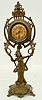 Junghans Art Nouveau Bronzed Clock