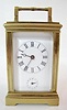 French Carriage Clock With Alarm