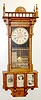 Ornate Carved Oak Sidney Advertising Clock