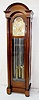 Herschedes Crown 9 Tube 3 Wt. Tall Case Clock