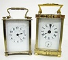 2- 8 Day French Carriage Clocks