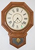 Waterbury "Arion" Short Drop Schoolhouse Clock