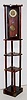R.A. Clock on Mahogany Corner Shelf