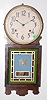Ingraham Art Deco Time and Strike Wall Clock