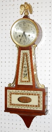 Seth Thomas T and S Antique Banjo Clock — Antique Clocks Price Guide