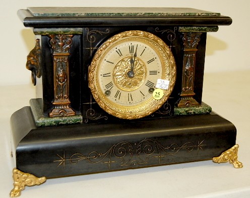 Seth Thomas Adamantine Mantle Clock — Antique Clocks Price Guide