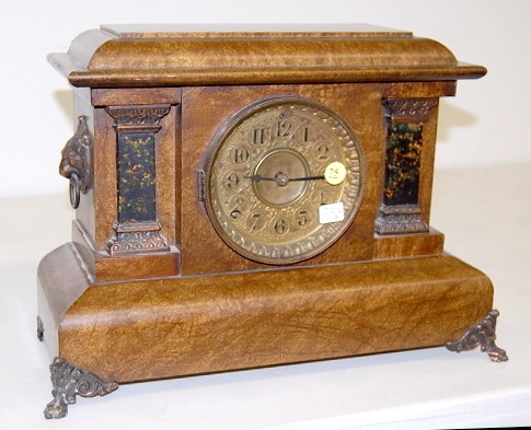 Seth Thomas Adamantine Column Mantle Clock — Antique Clocks Price Guide