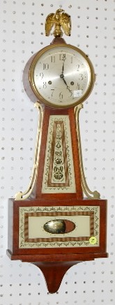 Antique Seth Thomas "Brookfield" Banjo Clock — Antique Clocks Price Guide