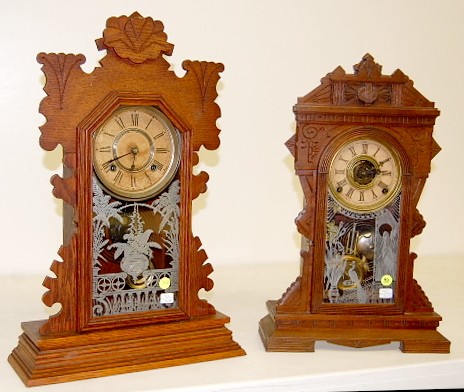 2 Kitchen Clocks: Gilbert Meteor and Ansonia Barton — Antique Clocks Price Guide