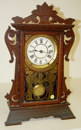 Seth Thomas Walnut "Unlisted 3" Mantle Clock — Antique Clocks Price Guide