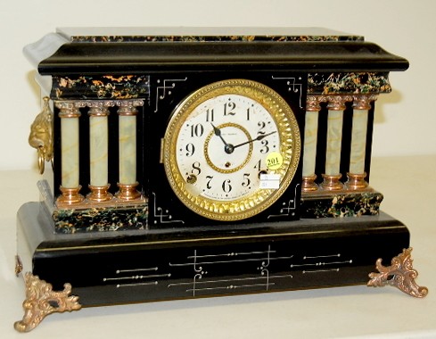 Seth Thomas Adamantine Mantle Clock — Antique Clocks Price Guide