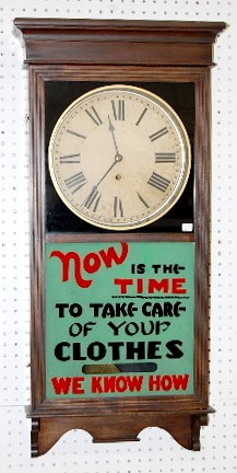 Sessions Advertising Store Regulator Clock — Antique Clocks Price Guide