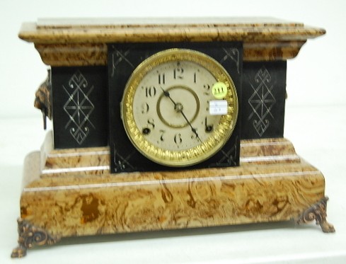Seth Thomas Adamantine Mantle Clock — Antique Clocks Price Guide